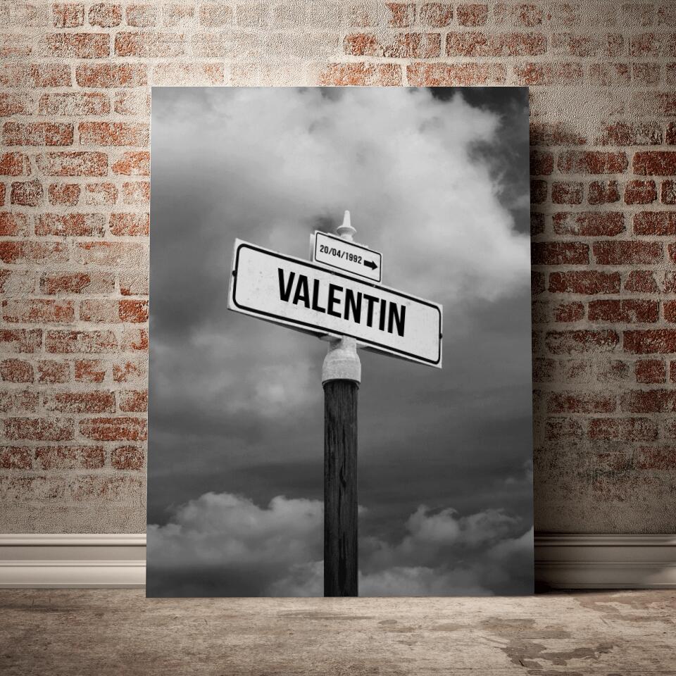 Unik® | Tableau Prénoms Personnalisable - Unik Galerie