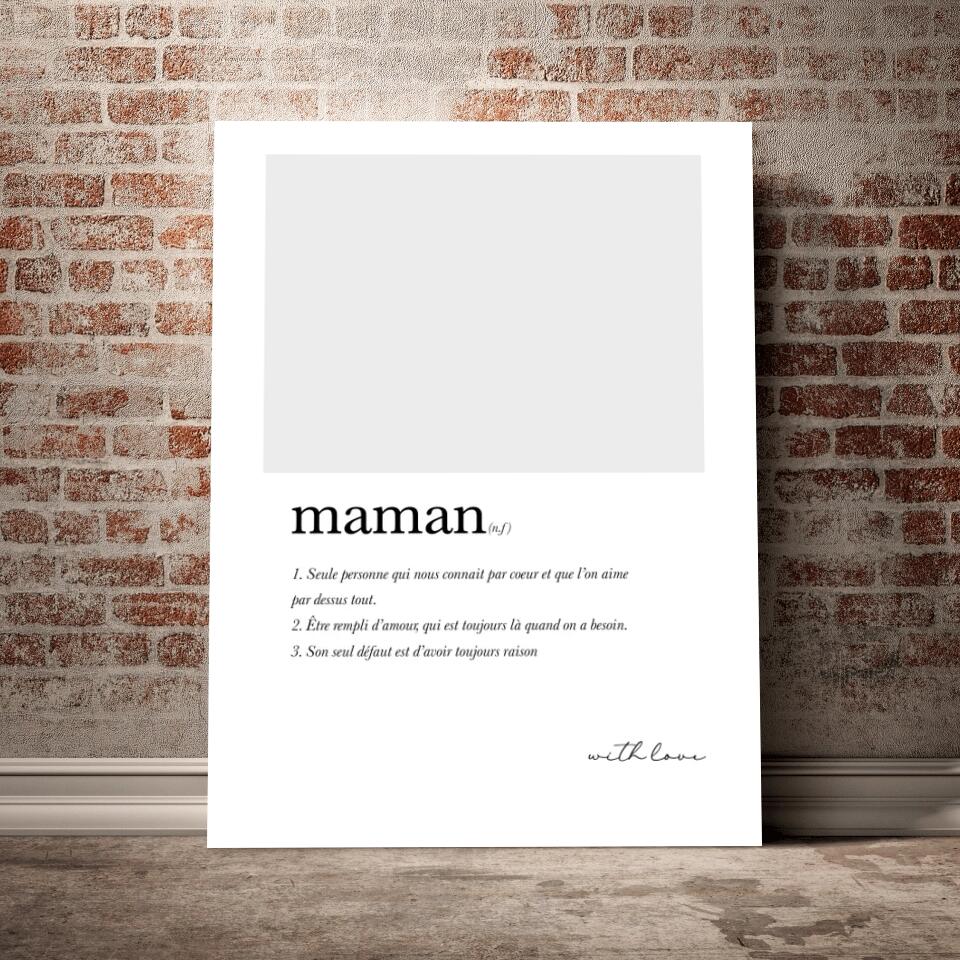 Unik® | Tableau Famille Personnalisable 