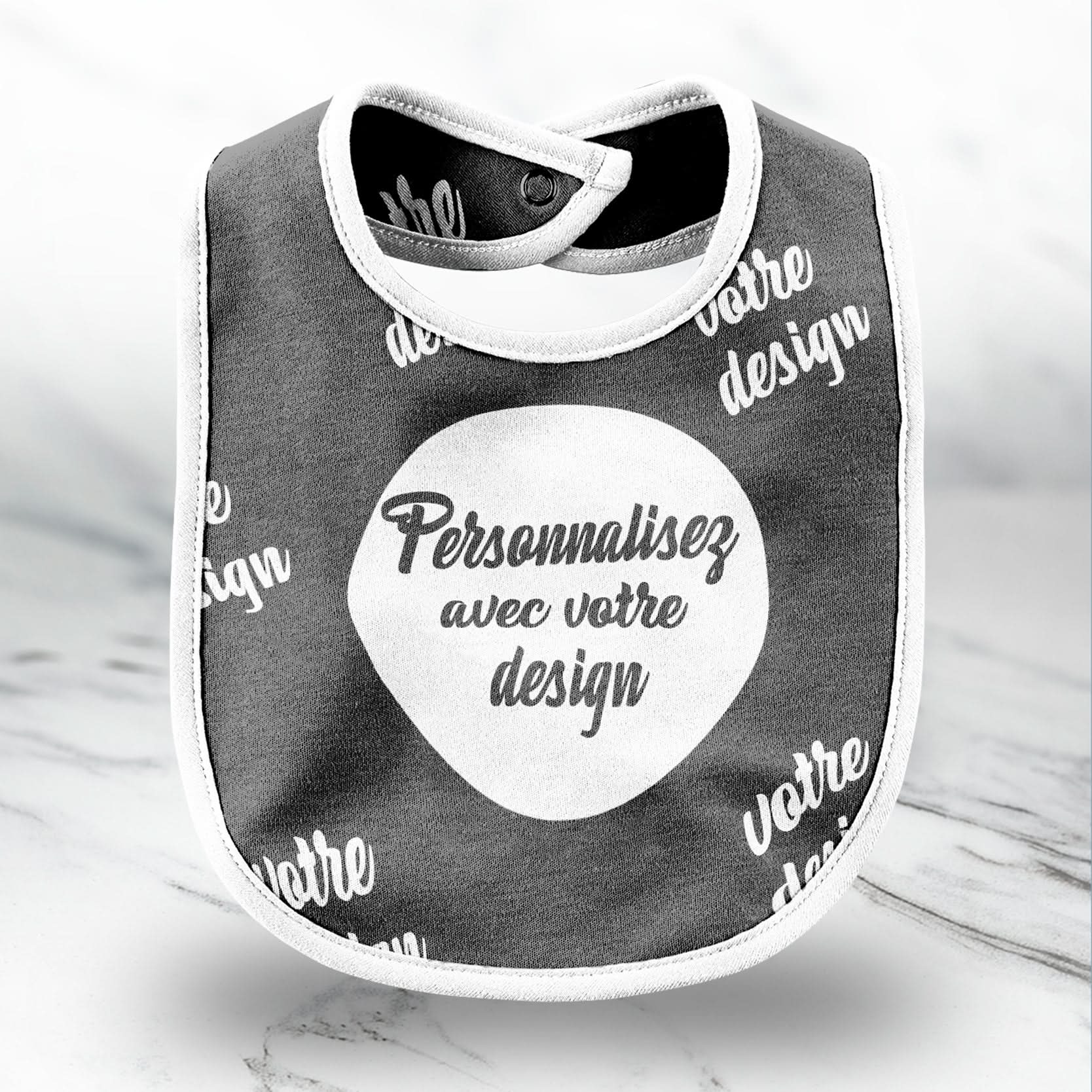 Unik® | Bavoir bébé Personnalisable - Unik Galerie