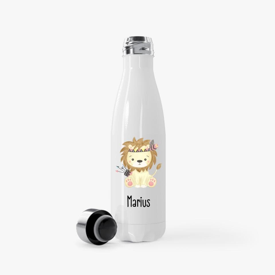 Unik® | Gourde Prénom Personnalisable - Animaux de Tribue - Unik Galerie