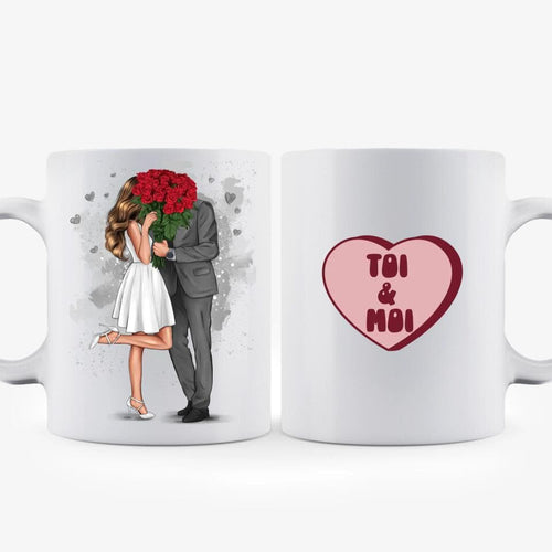 Unik® | Mug Couple Personnalisable 