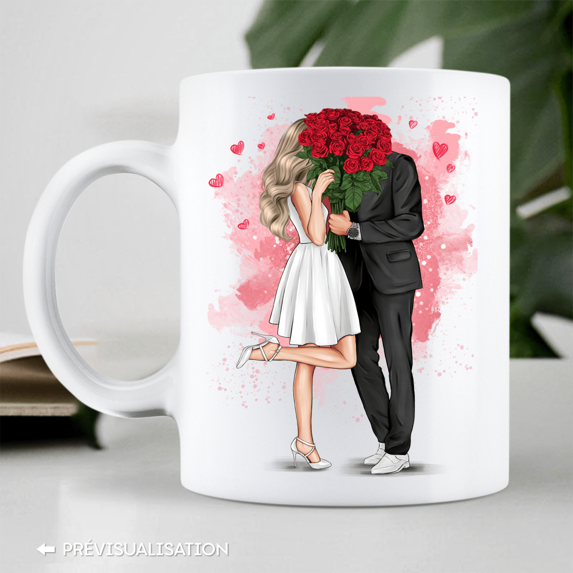 Unik® | Mug Couple Personnalisable 
