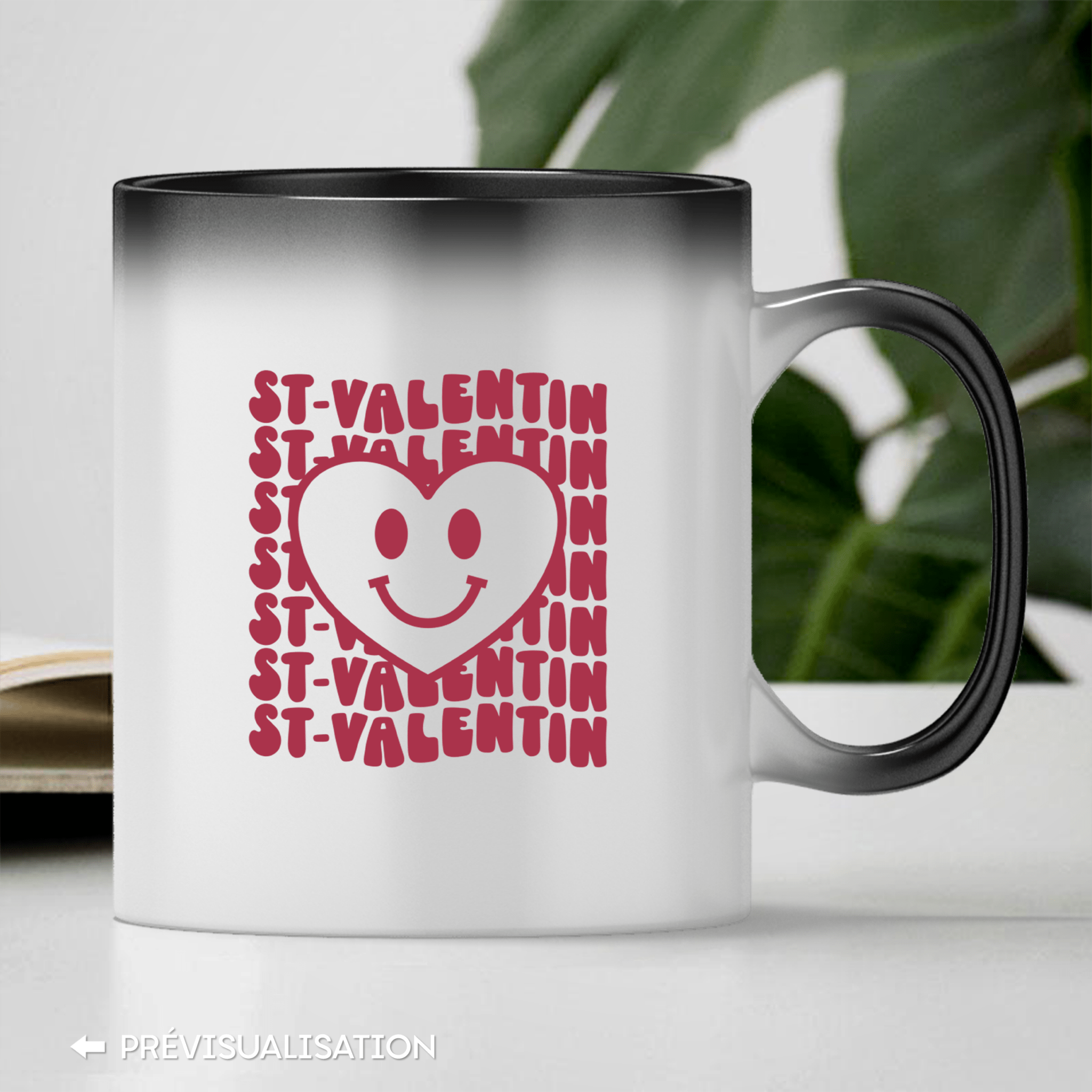 Unik® | Mug Magique Couple Personnalisable 