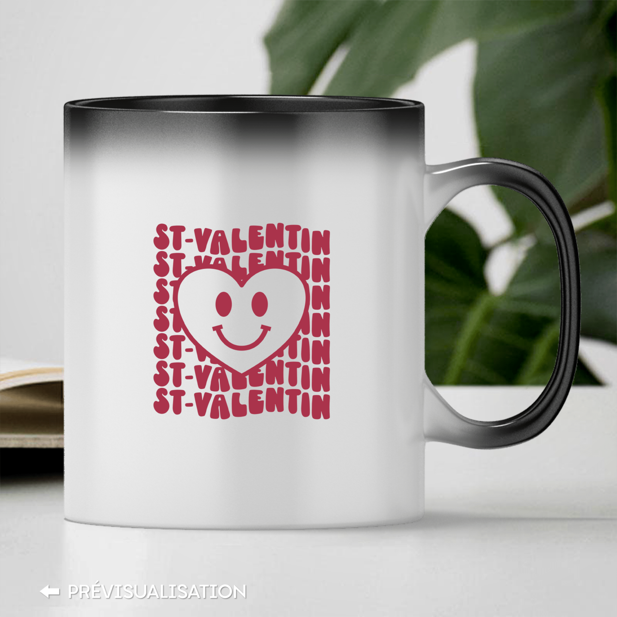 Unik® | Mug Magique Couple Personnalisable 