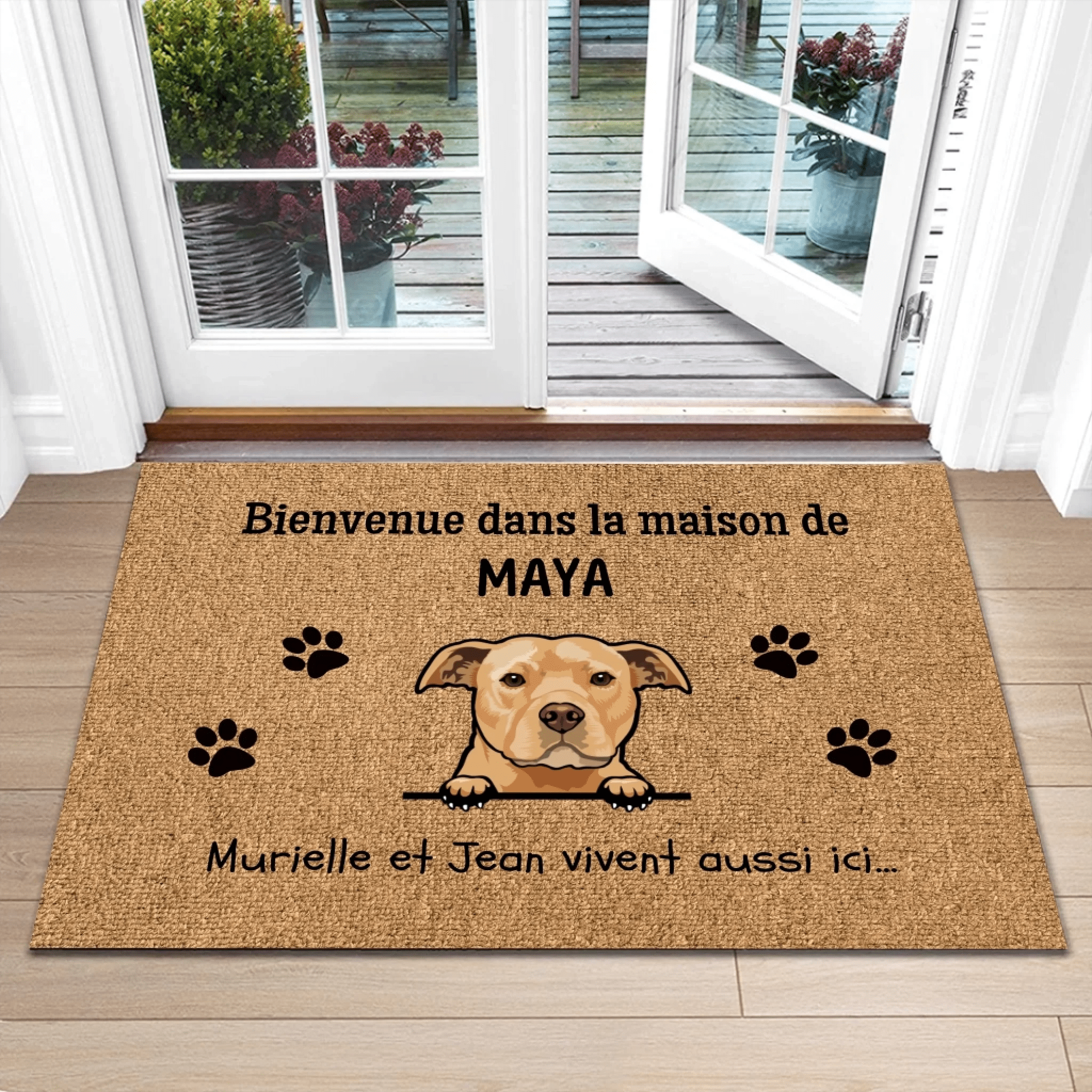 Unik® | Paillasson en matériau luxueux Animaux 