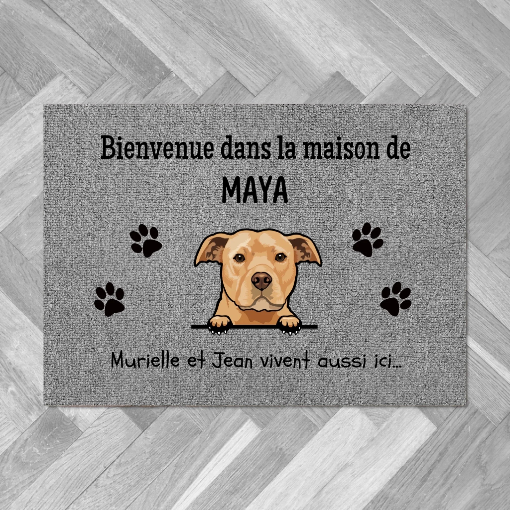 Unik® | Paillasson en matériau luxueux Animaux 