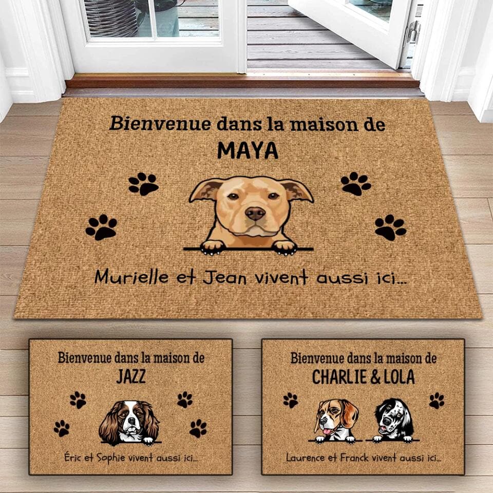 Unik® | Paillasson Personnalisé Animaux 