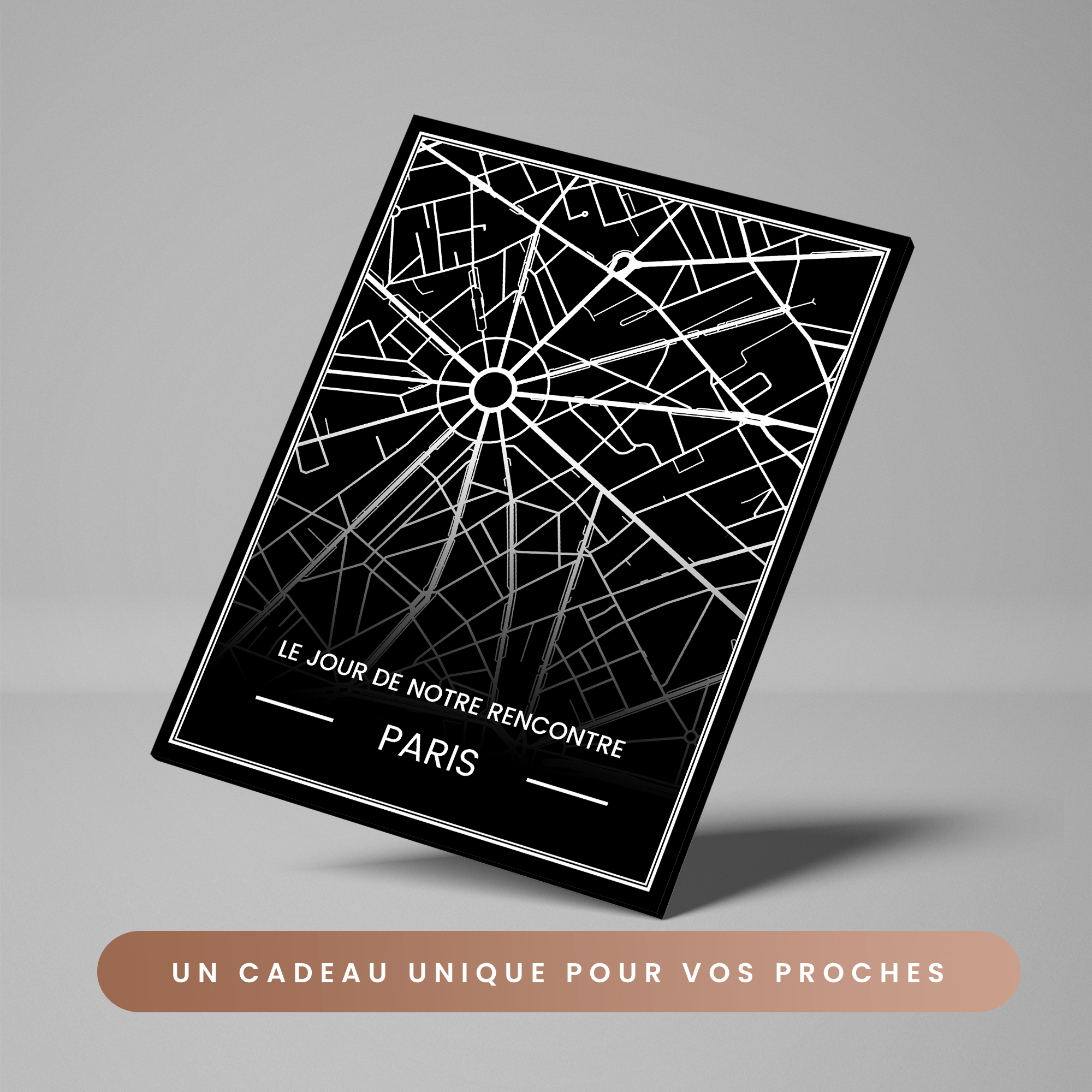 Unik® | Tableau Couple Personnalisable 