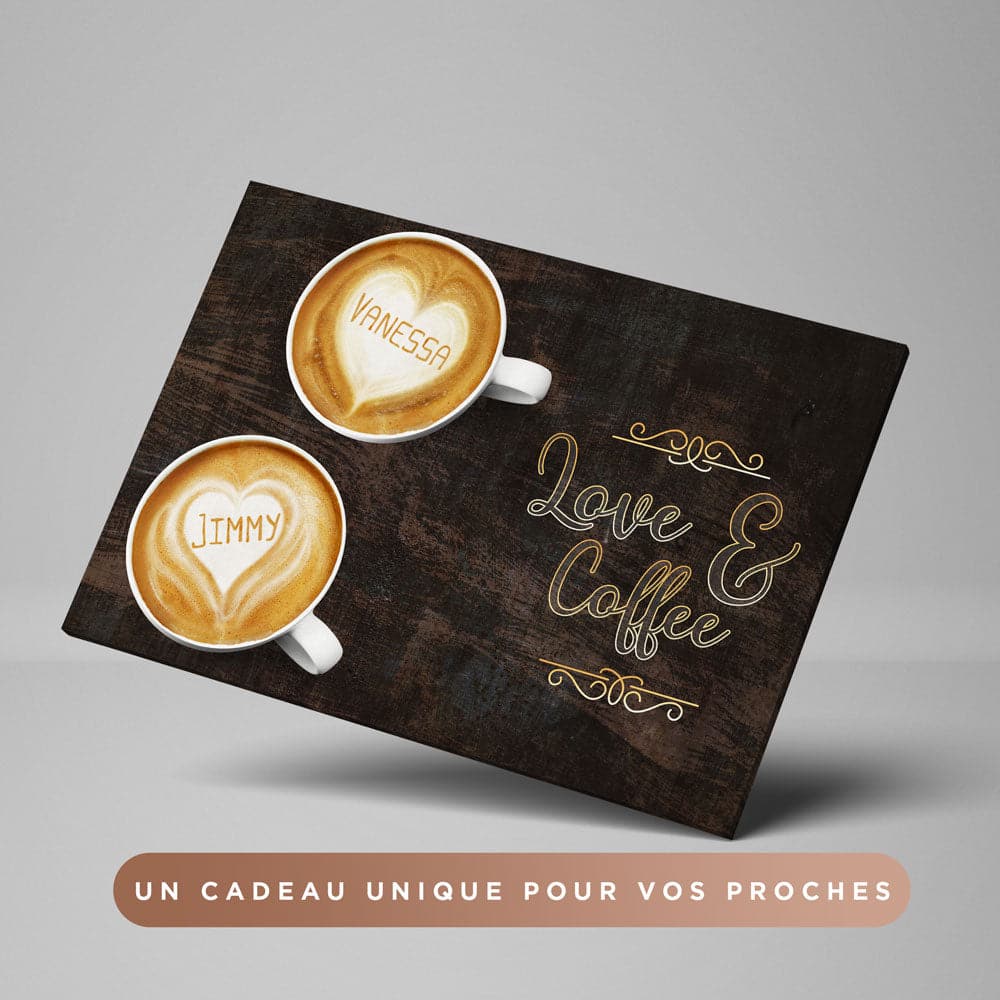 Unik® | Tableau Couple Personnalisable 