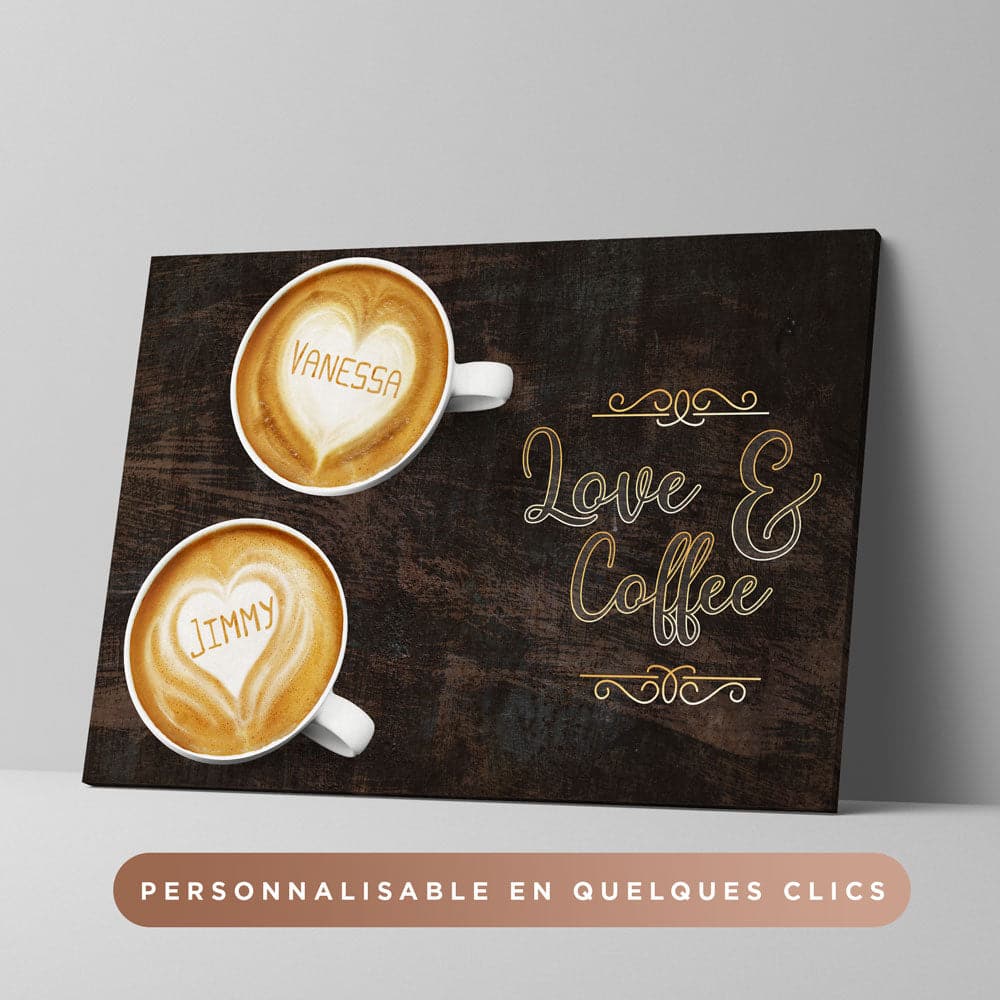 Unik® | Tableau Couple Personnalisable 