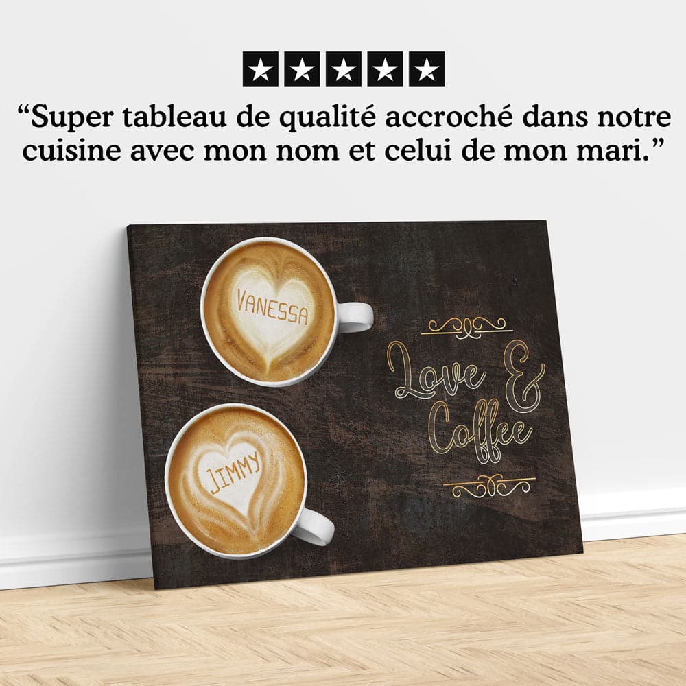 Unik® | Tableau Couple Personnalisable 