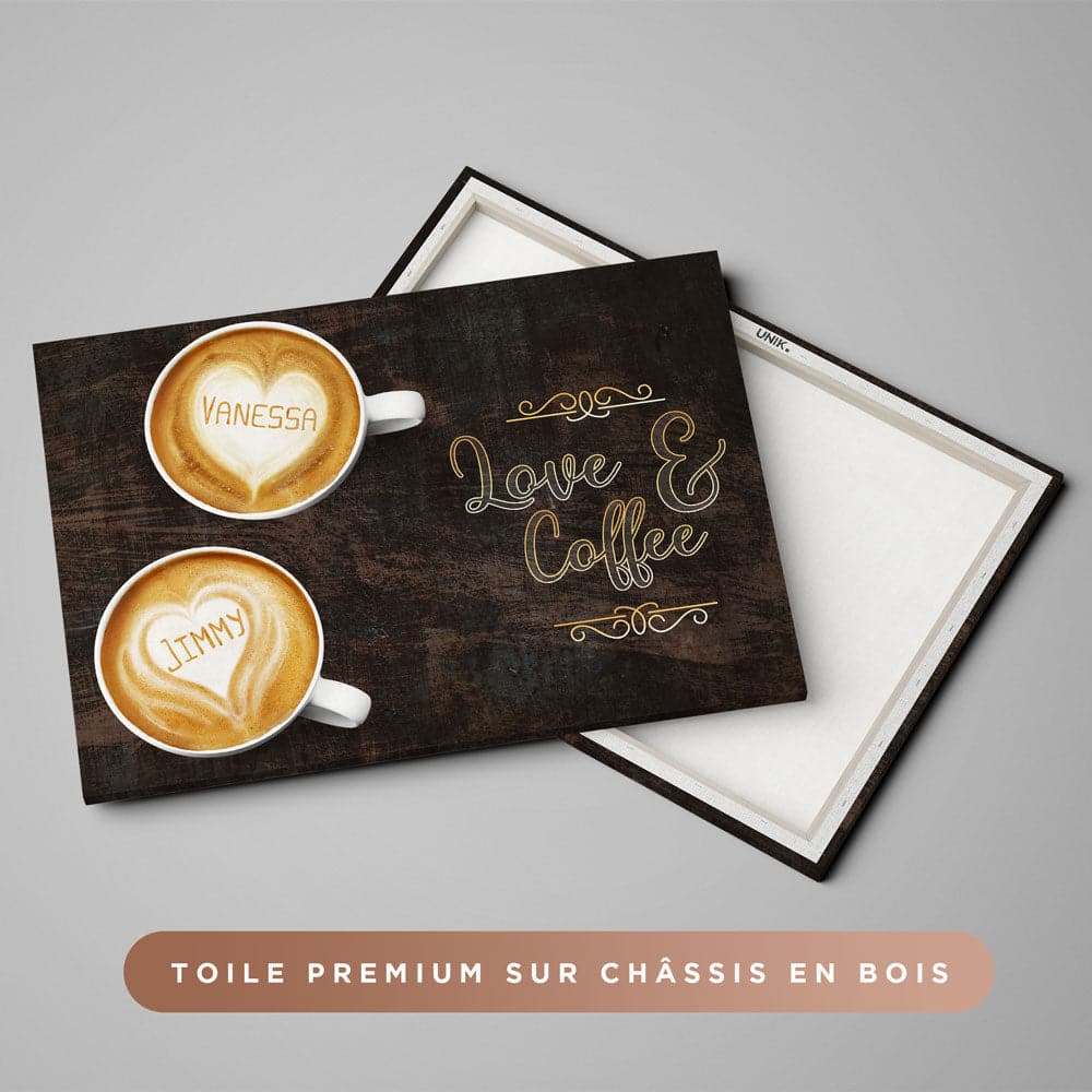 Unik® | Tableau Couple Personnalisable 