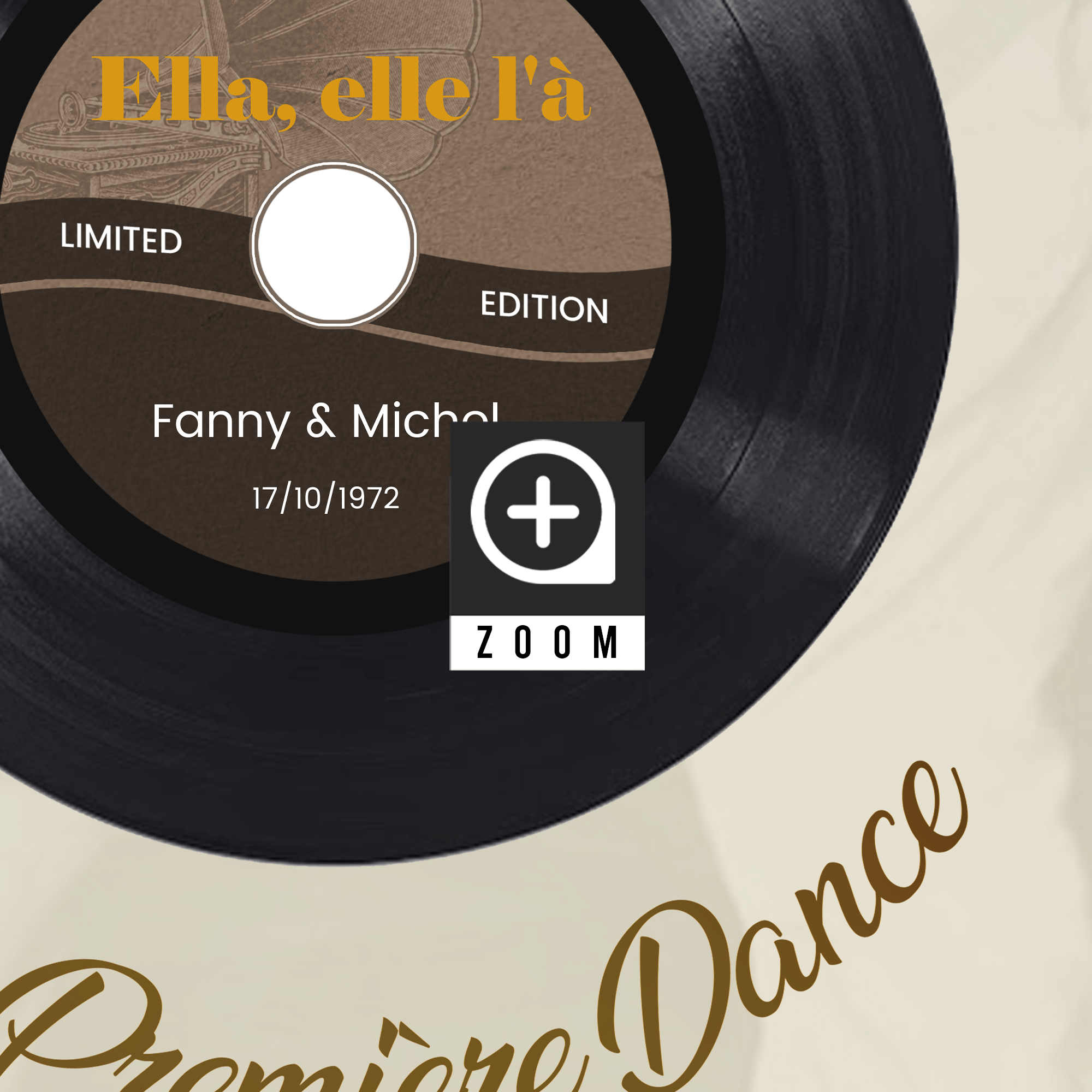 Unik® | Tableau Couple Personnalisable 