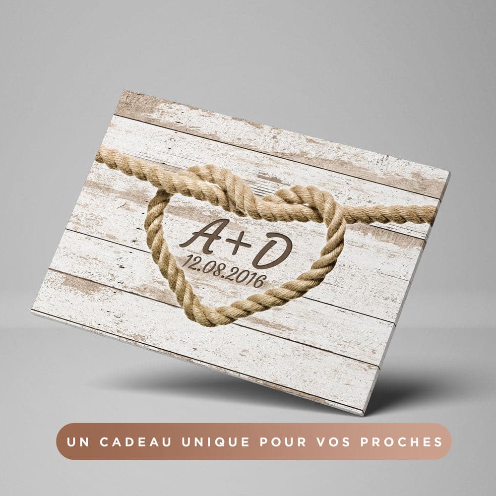 Unik® | Tableau Couple Personnalisé 