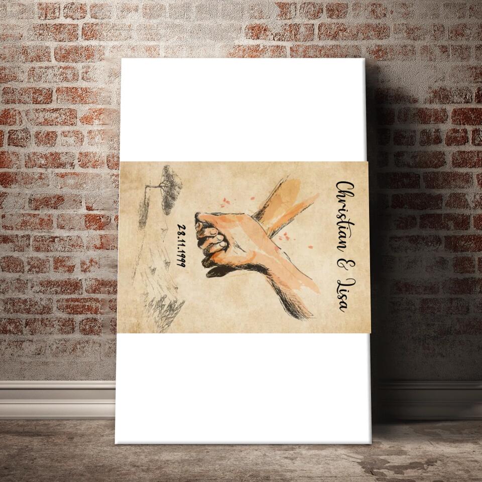 Unik® | Tableau couple Personnalisé 