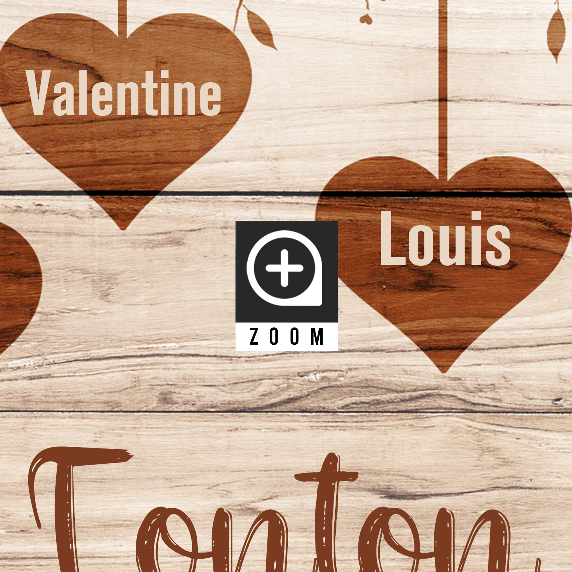 Unik® | Tableau Famille Personnalisable 