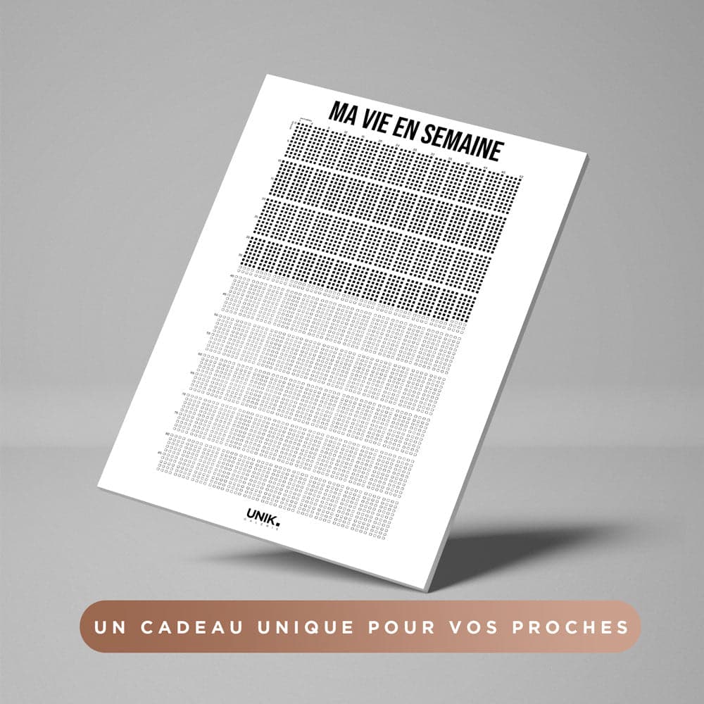 Unik® | Tableau Life Calendar - Unik Galerie