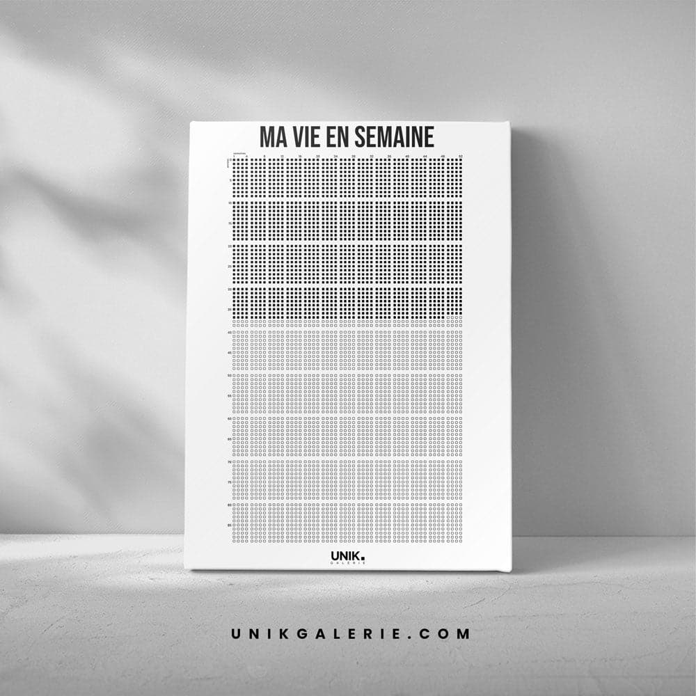 Unik® | Tableau Life Calendar - Unik Galerie