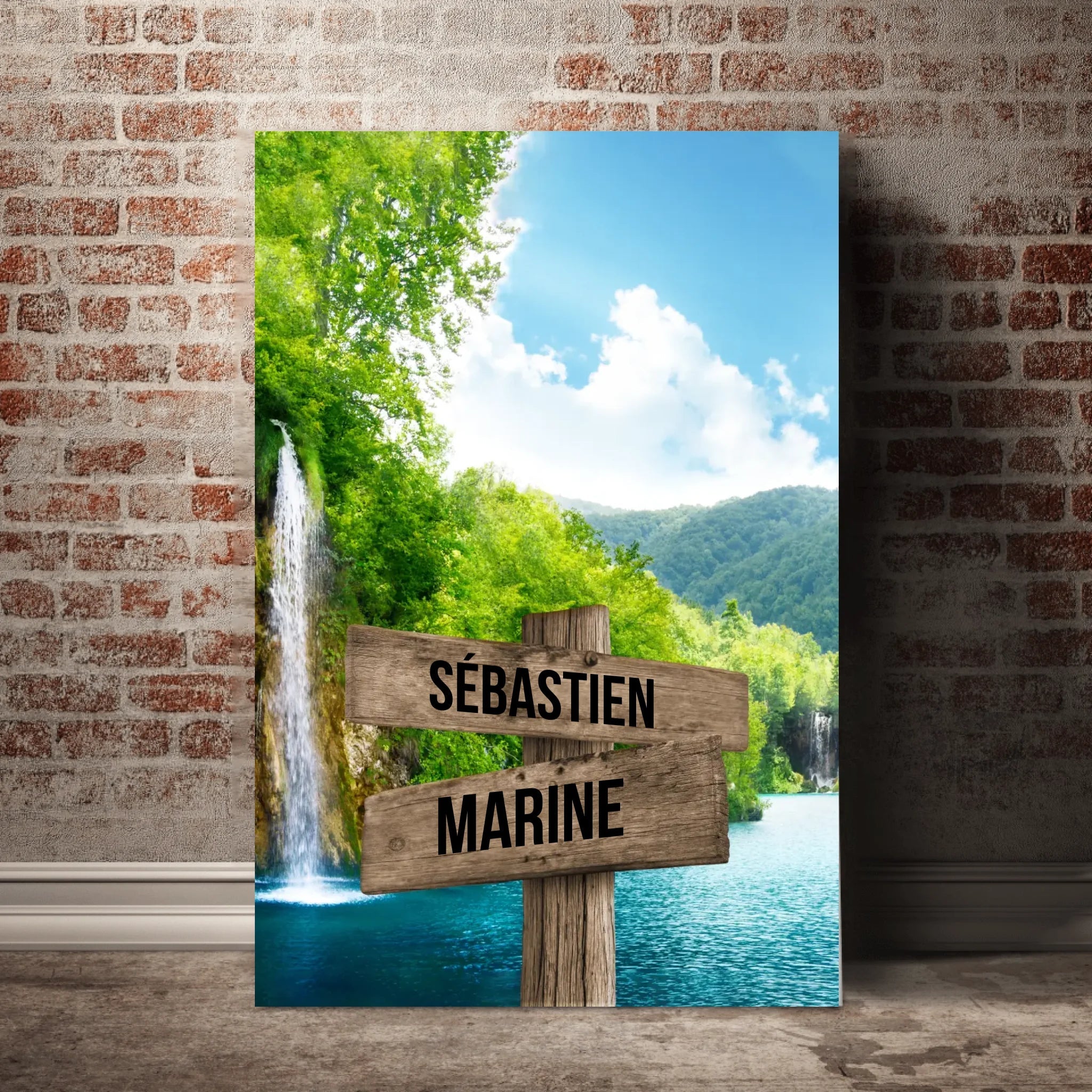 Unik® | Tableau Prénoms Personnalisable 