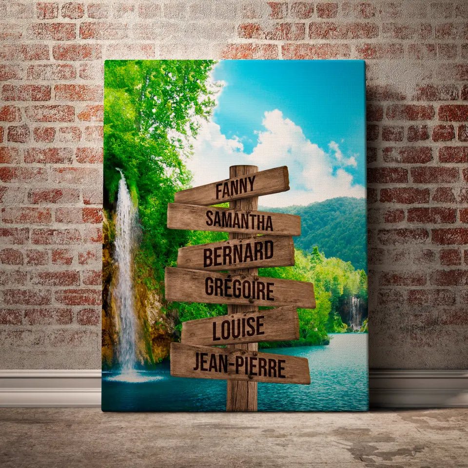 Unik® | Tableau Prénoms Personnalisable 