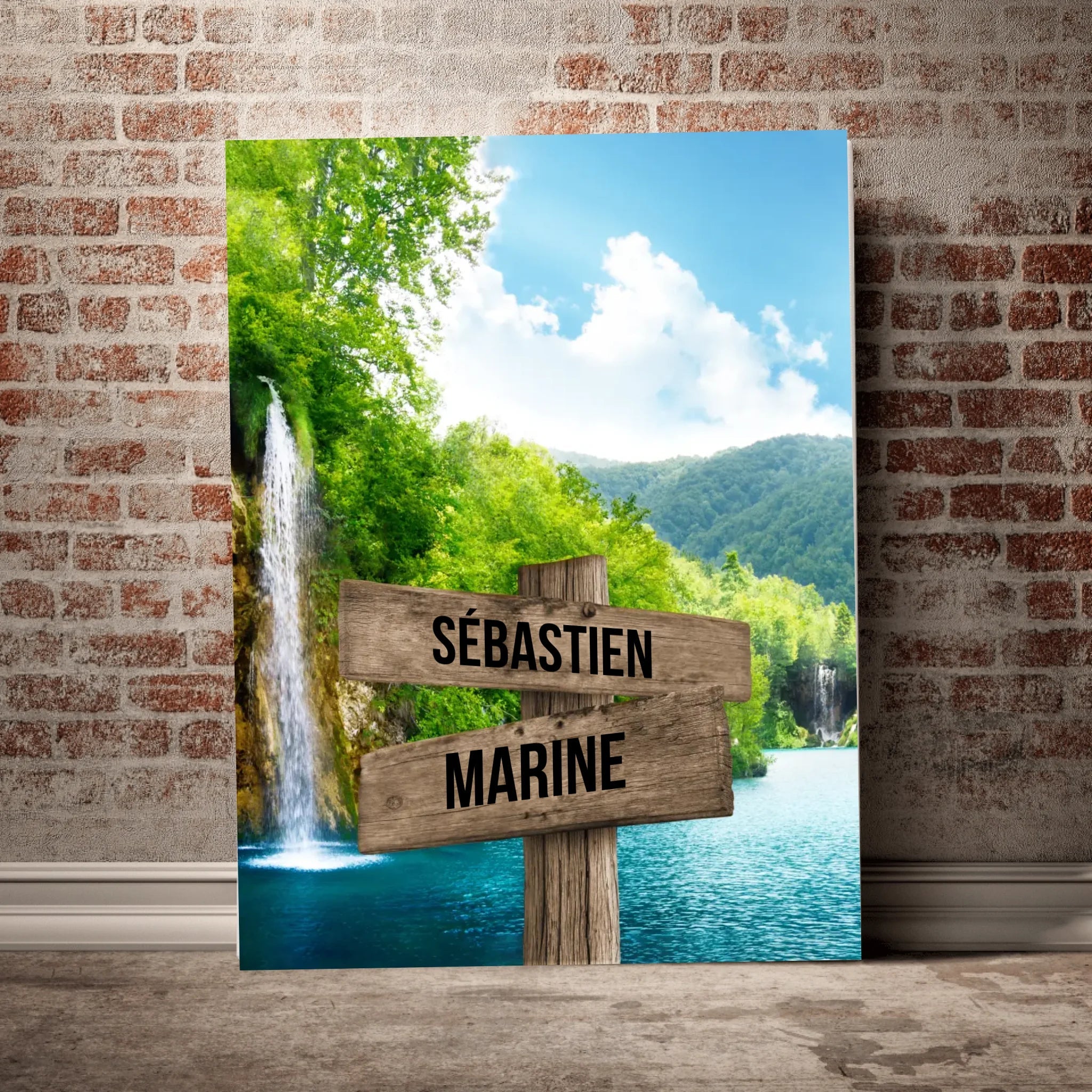 Unik® | Tableau Prénoms Personnalisable 