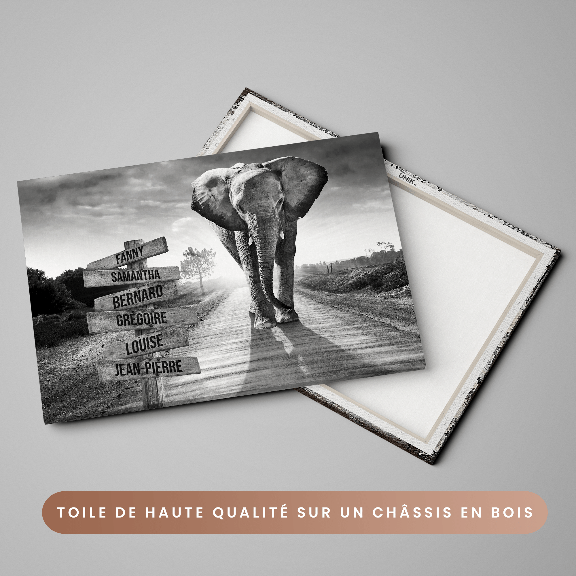 Unik® | Tableau Prénoms Personnalisable 