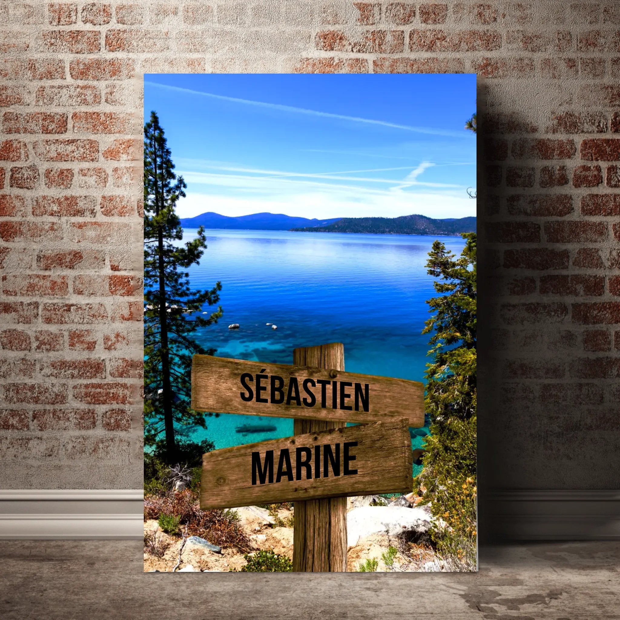 Unik® | Tableau Prénoms Personnalisable 