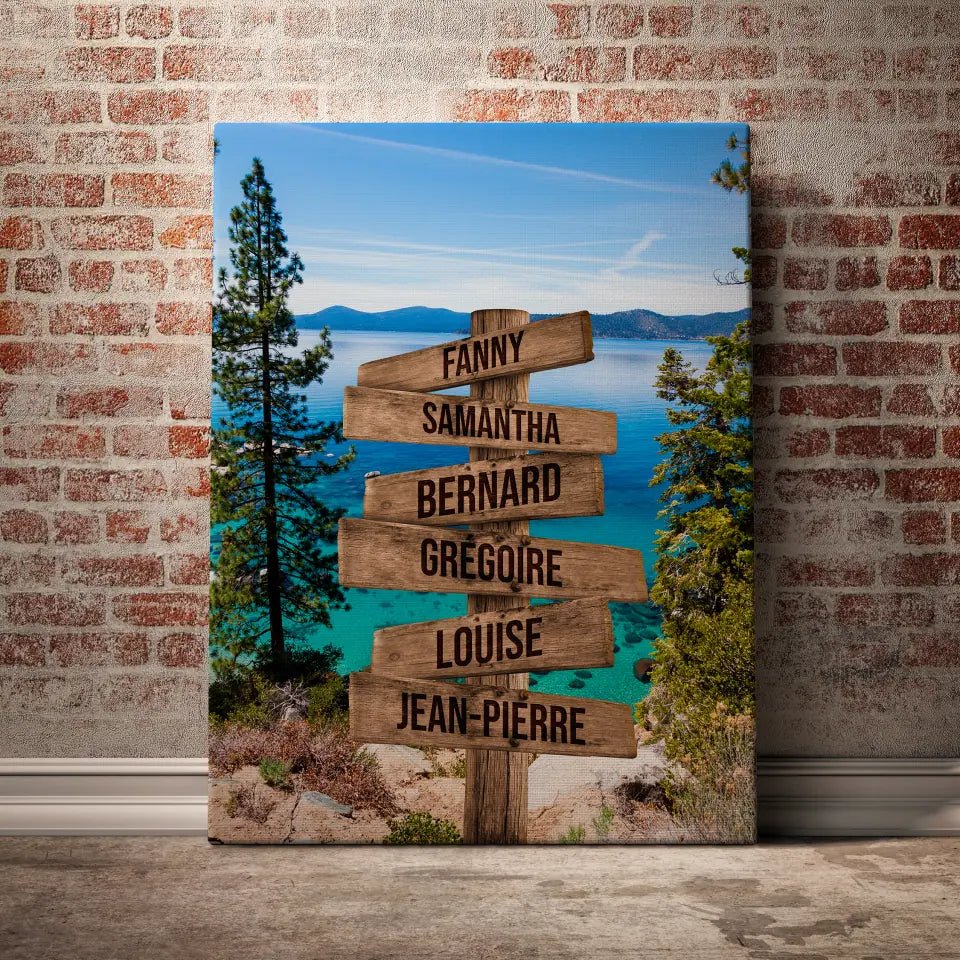 Unik® | Tableau Prénoms Personnalisable 