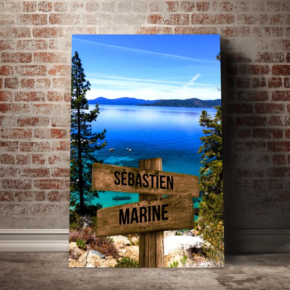 Unik® | Tableau Prénoms Personnalisable 