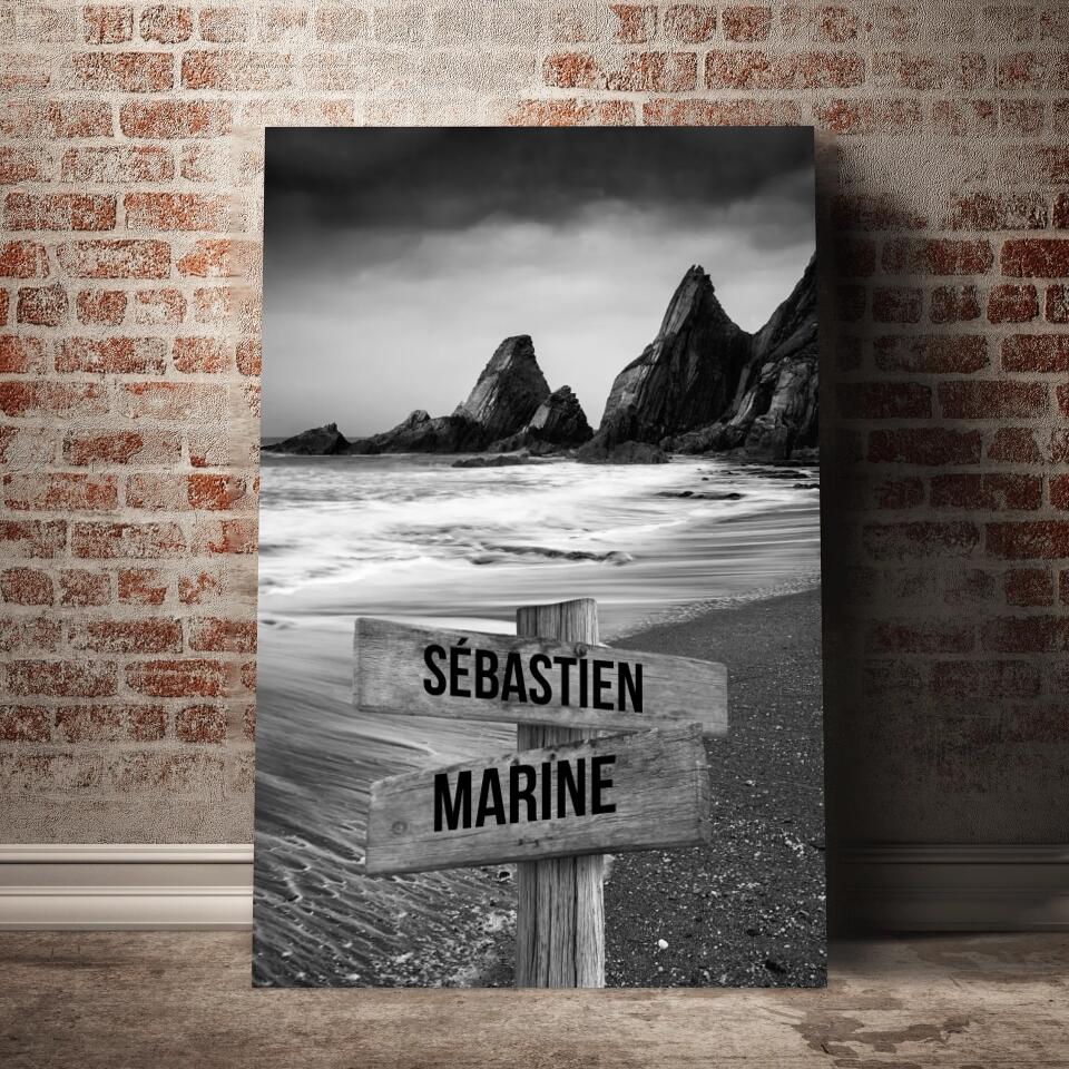 Unik® | Tableau Prénoms Personnalisable 