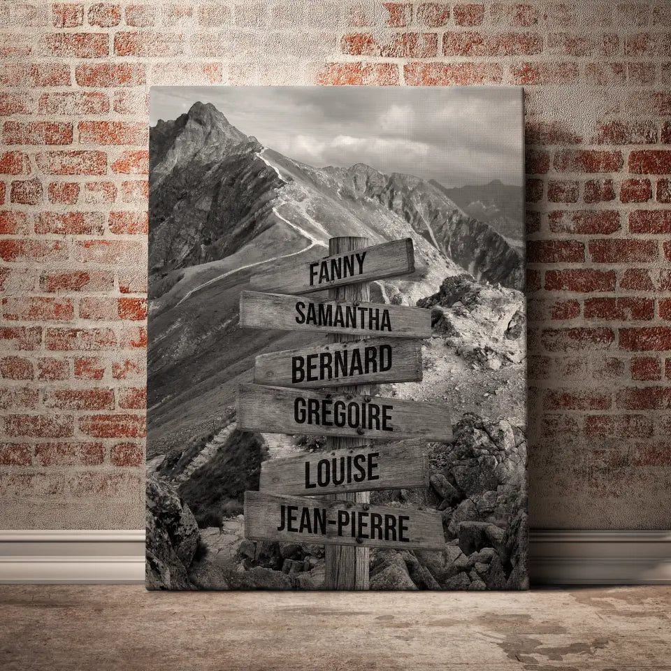 Unik® | Tableau Prénoms Personnalisable 