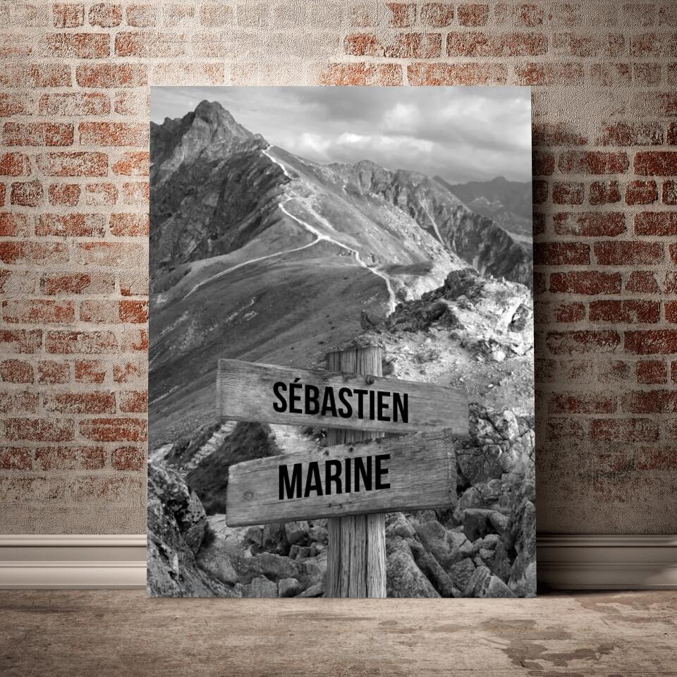 Unik® | Tableau Prénoms Personnalisable 