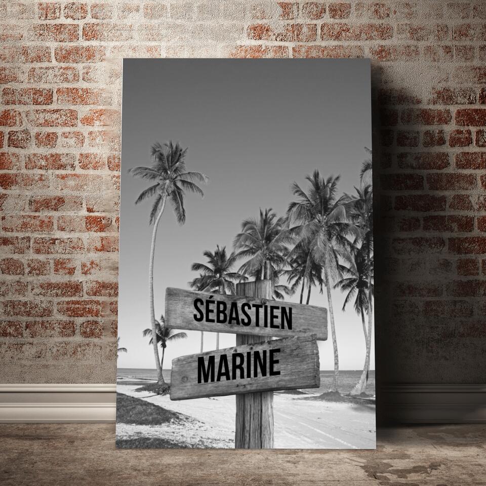 Unik® | Tableau Prénoms Personnalisable 