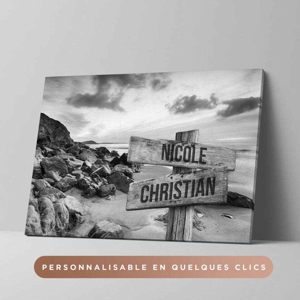 Unik® | Tableau Prénoms Personnalisable 