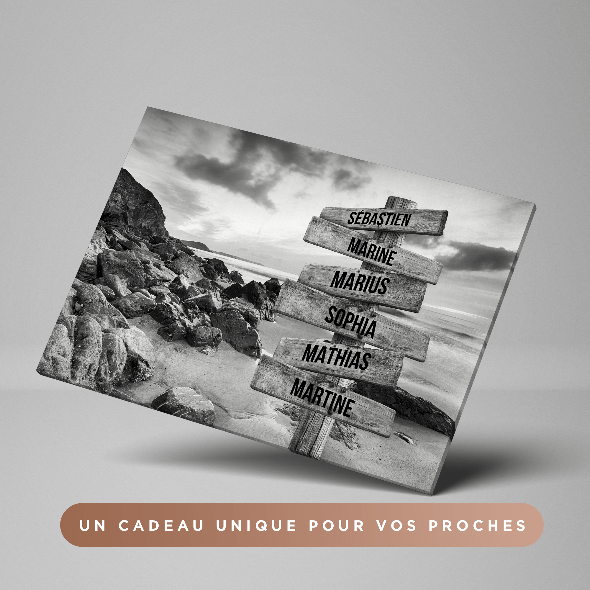 Unik® | Tableau Prénoms Personnalisable 