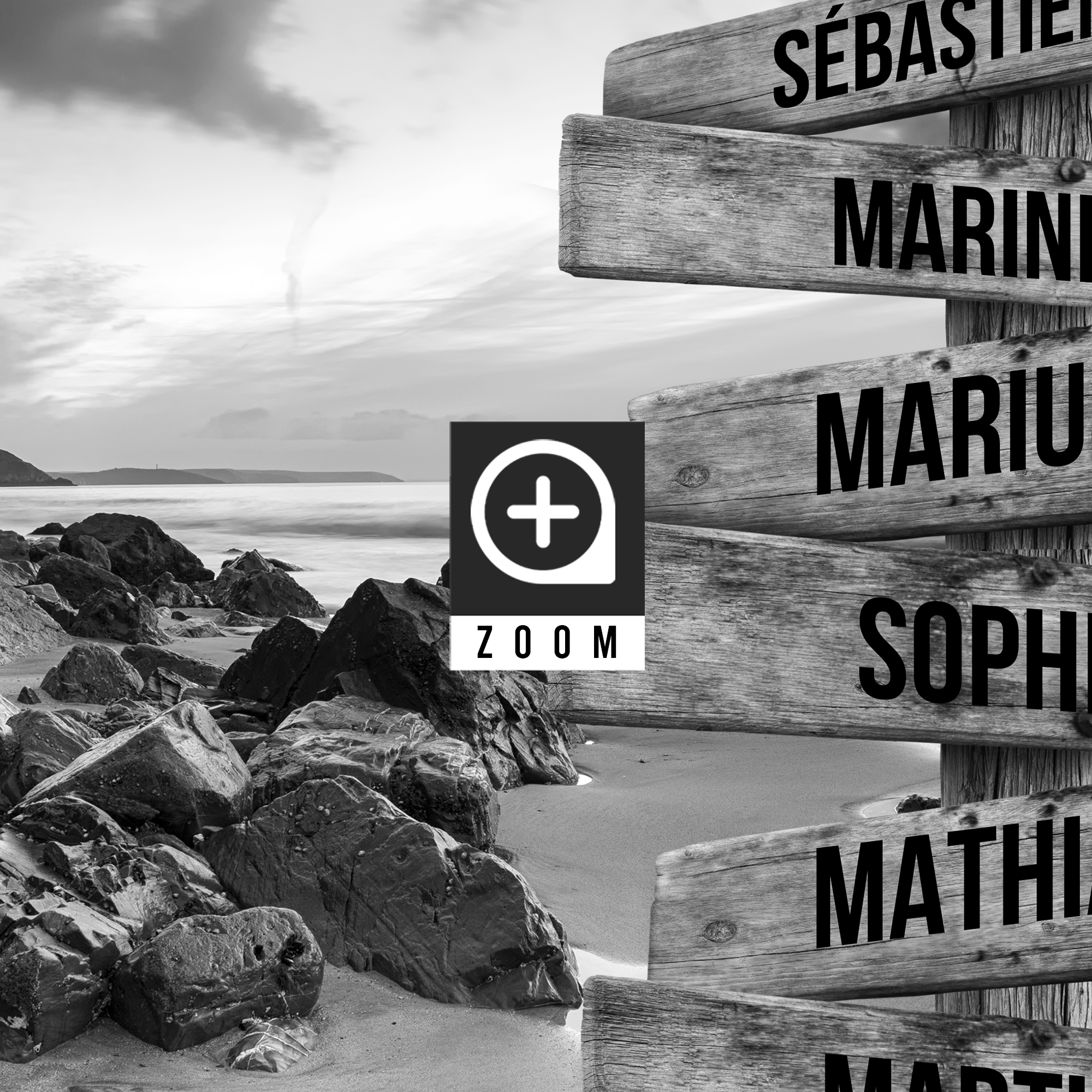 Unik® | Tableau Prénoms Personnalisable 