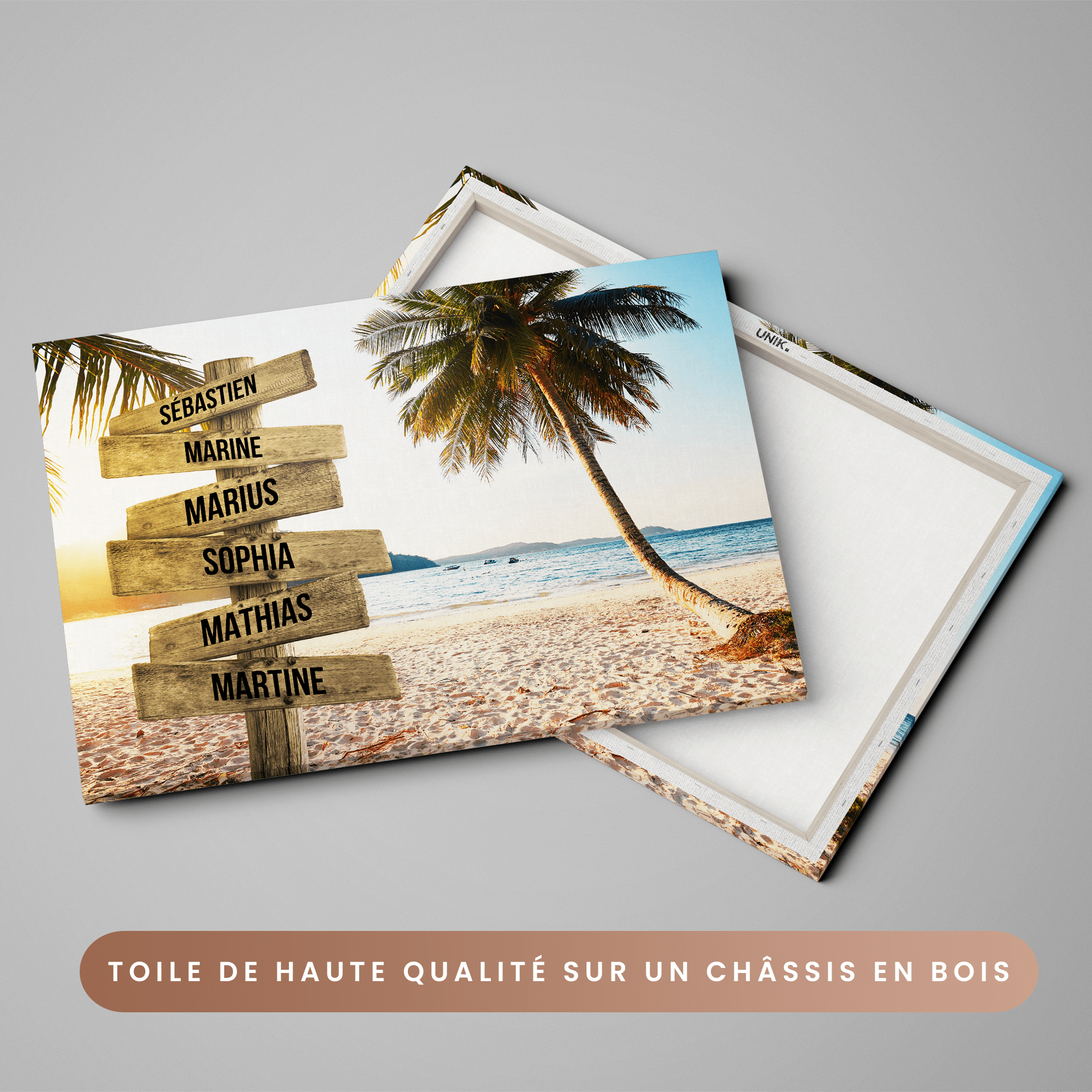 Unik® | Tableau Prénoms Personnalisable 