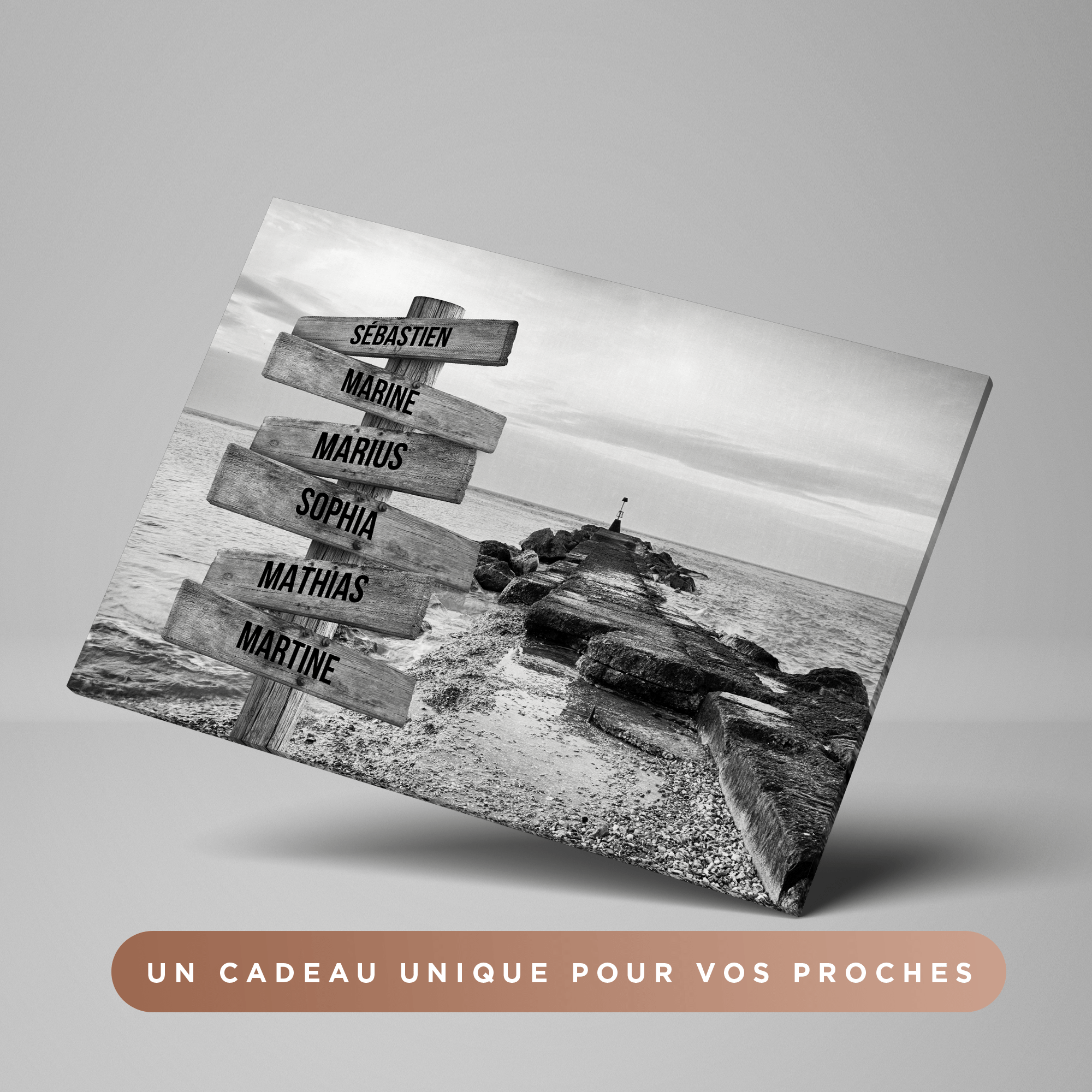 Unik® | Tableau Prénoms Personnalisable 