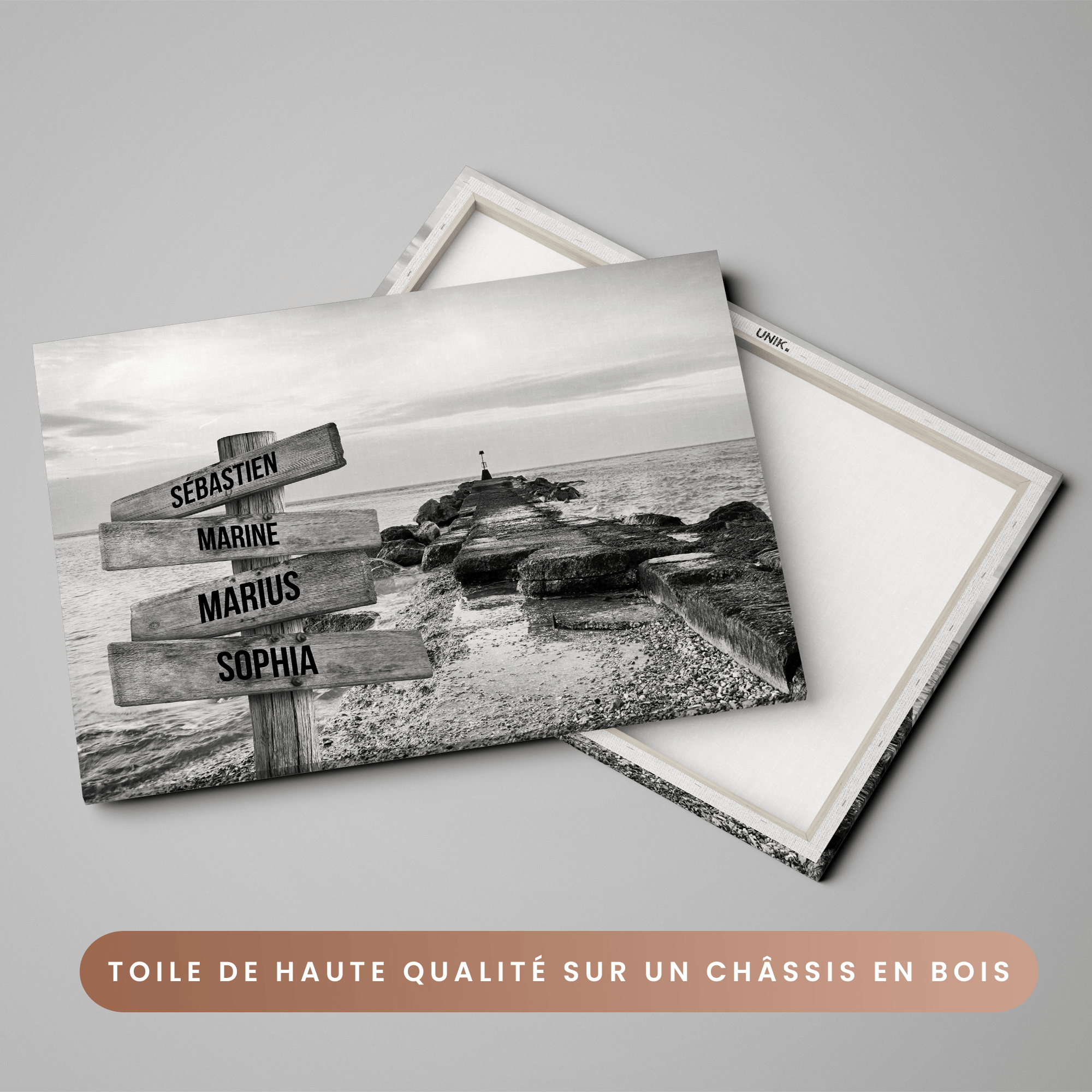 Unik® | Tableau Prénoms Personnalisable 