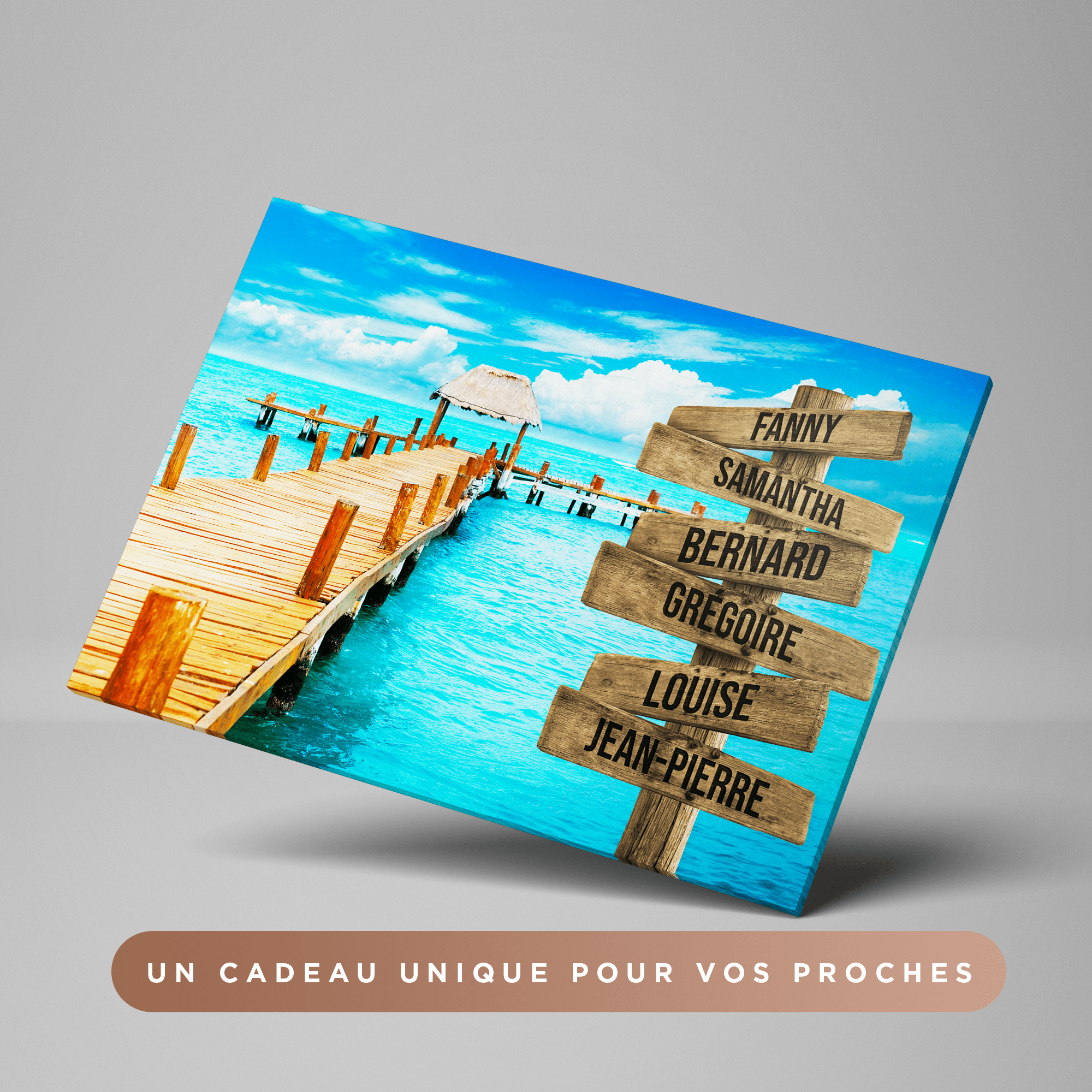 Unik® | Tableau Prénoms Personnalisable 