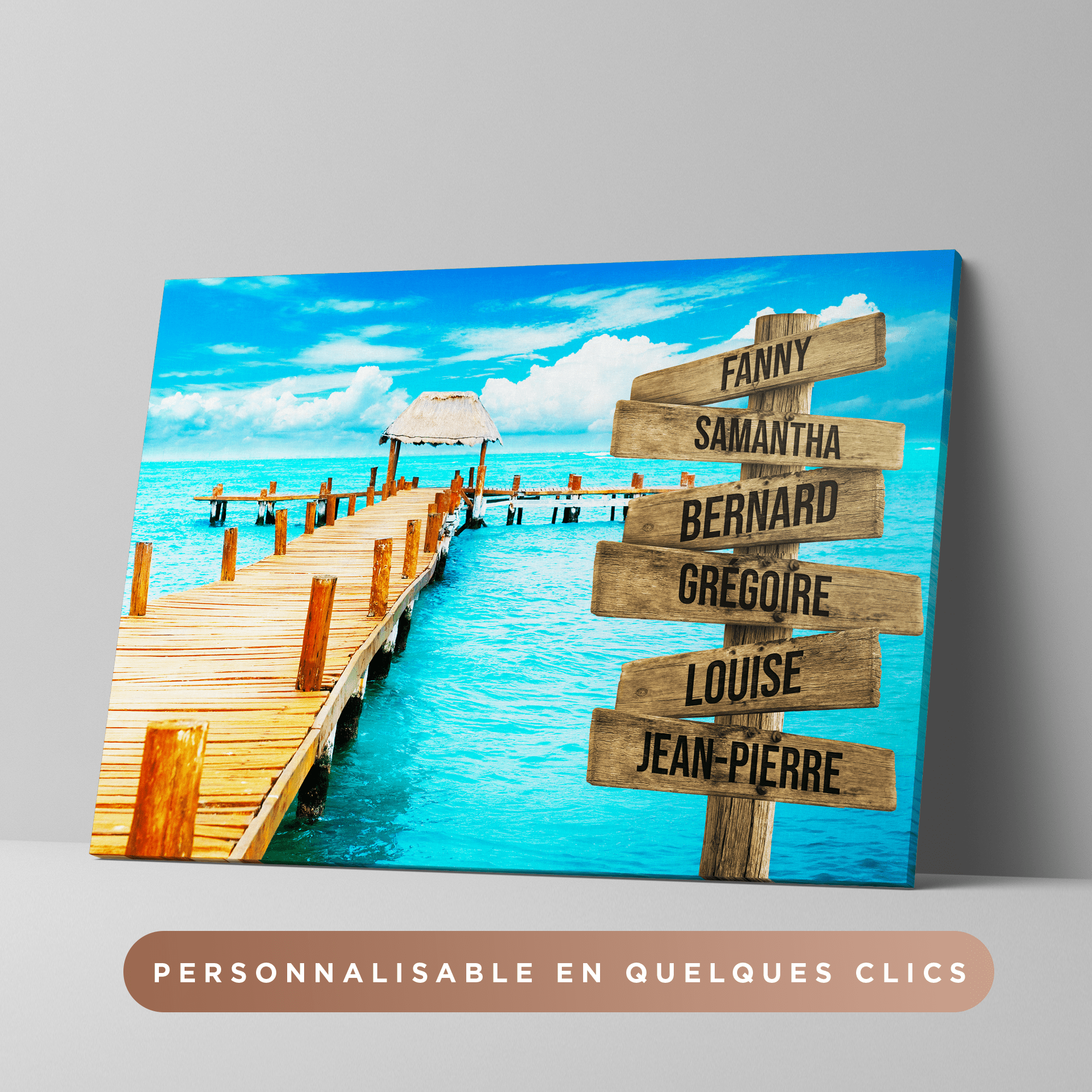 Unik® | Tableau Prénoms Personnalisable 