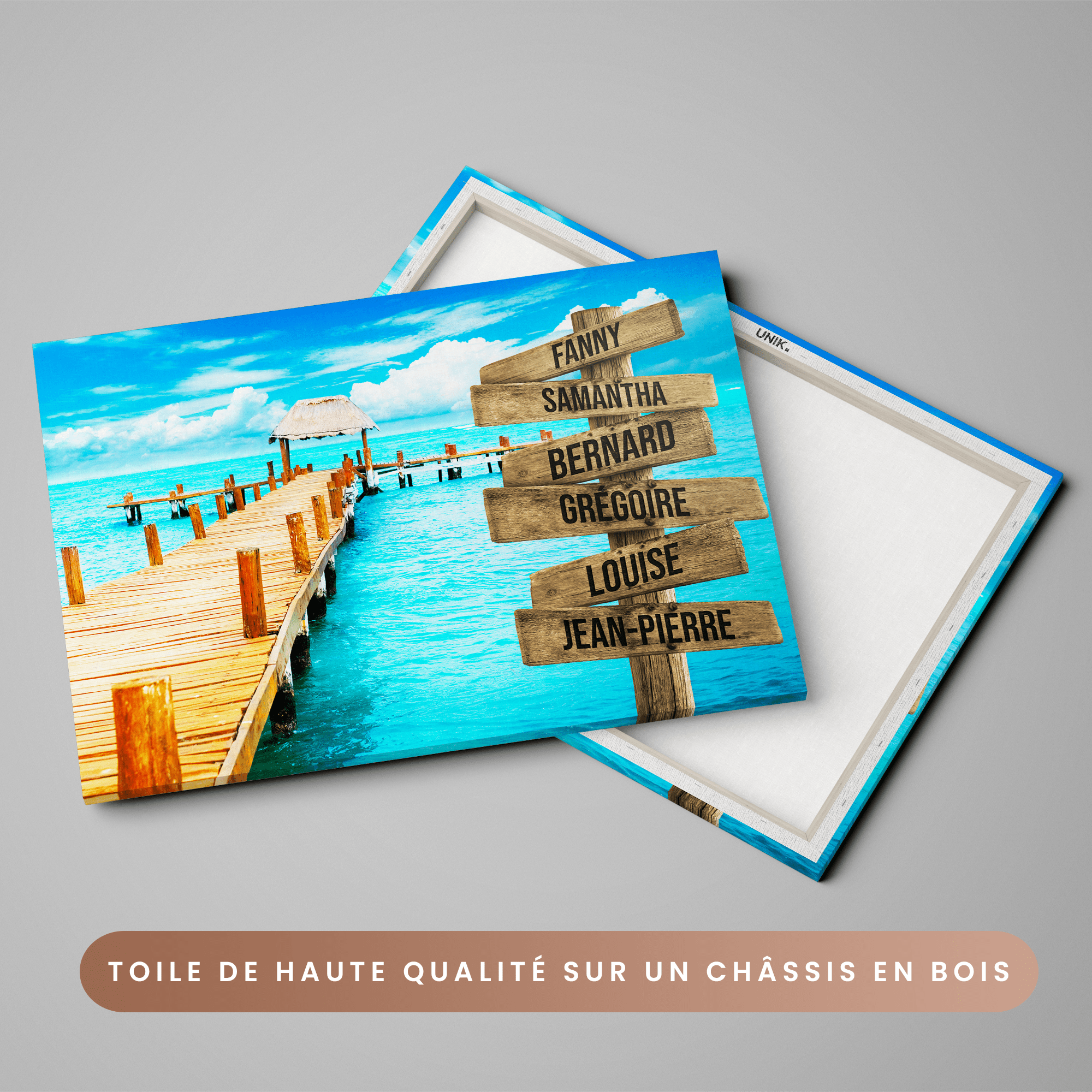 Unik® | Tableau Prénoms Personnalisable 