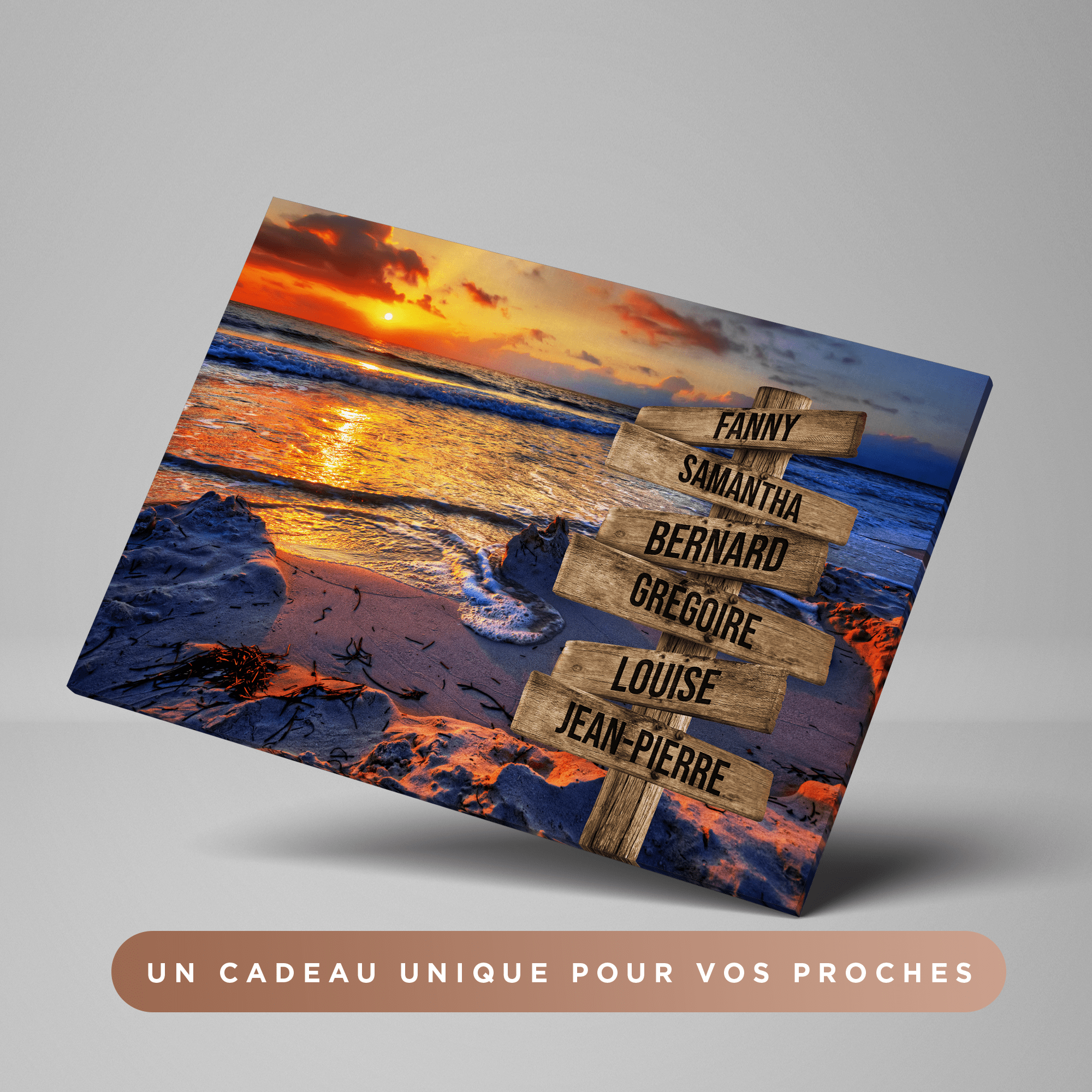 Unik® | Tableau Prénoms Personnalisable 