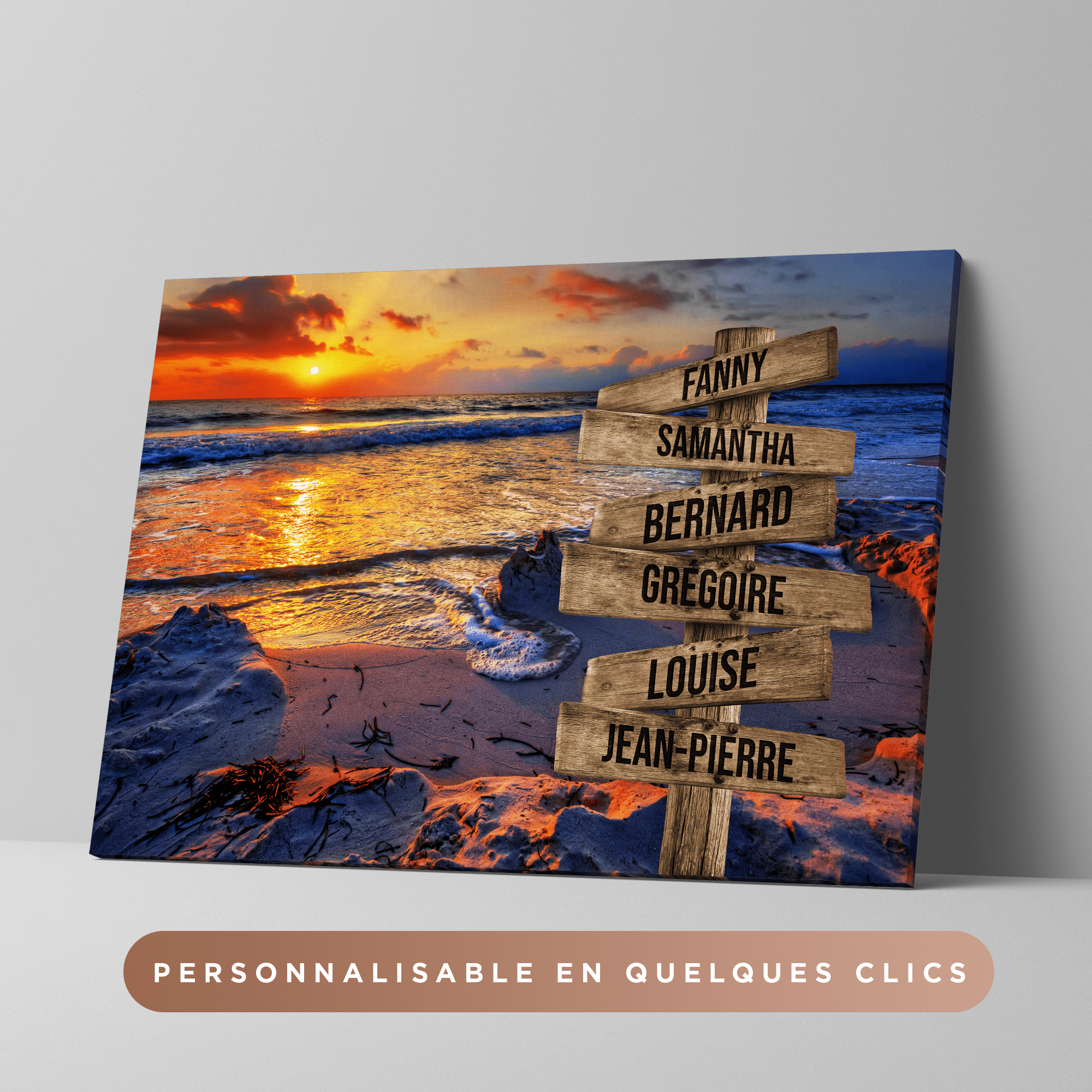 Unik® | Tableau Prénoms Personnalisable 