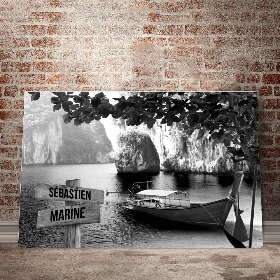 Unik® | Tableau Prénoms Personnalisable 