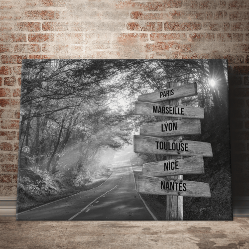 Unik® | Tableau Ville Personnalisable 