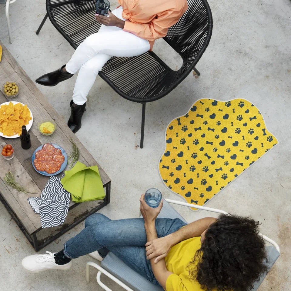 Unik® | Tapis en forme de patte Personnalisable - Unik Galerie