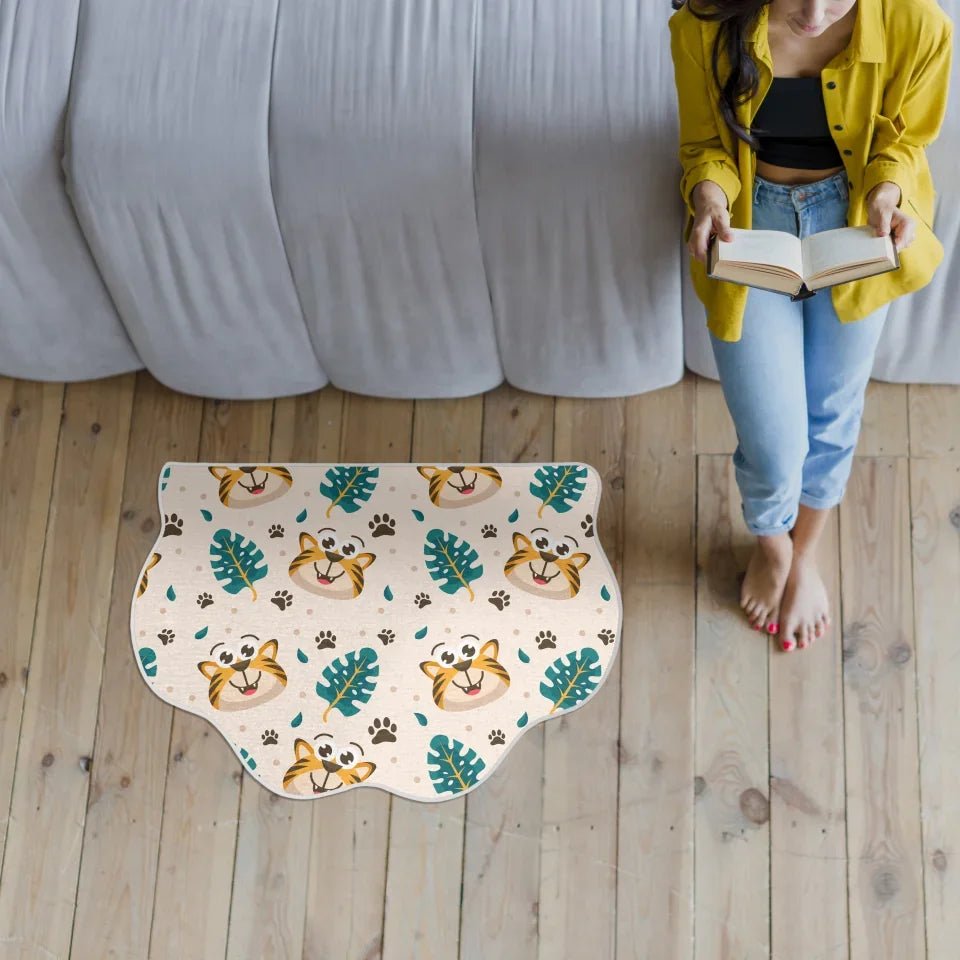 Unik® | Tapis en forme de patte Personnalisable - Unik Galerie