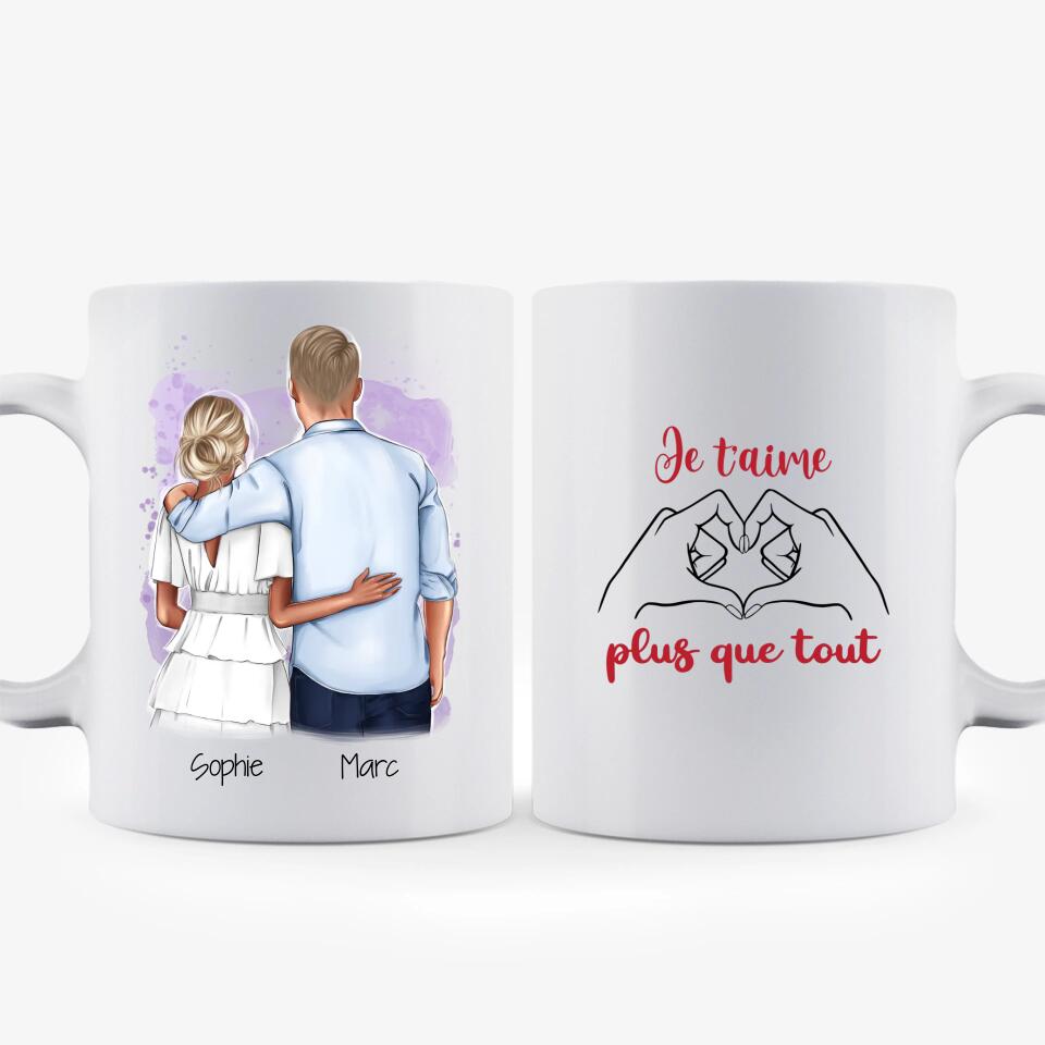 Unik® | Mug Couple Personnalisable 